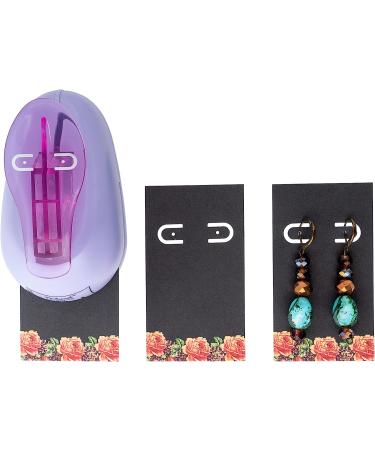 Leverback Earring Card Punch - Easy DIY Solution for Jewelry Display - Buy Online on SooperMarket.com