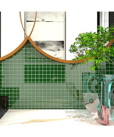 PINUO&KE 200g Square Ceramic Mosaic Tiles for Crafts - Colorful Stained Glass Pieces - Red - Buy Online on SooperMarket.com