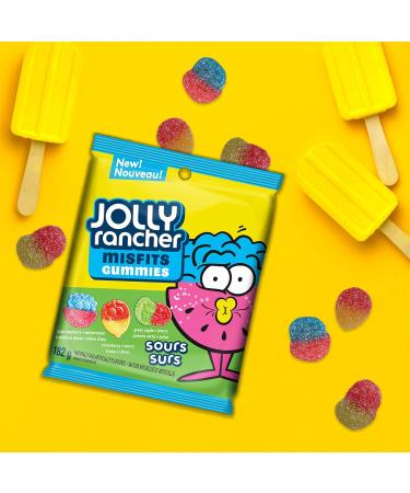 Jolly Rancher Misfits Assorted Sour 10 x 182g - Buy Online on SooperMarket.com