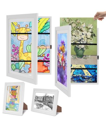 Yiifell picture frame children's drawings A4 children art frame.