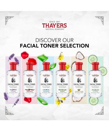 THAYERS Alcohol-Free Witch Hazel Unscented Face Toner Skin Care with Aloe Vera Natural Gentle Facial Toner for All Skin Types Duo Pack (2 x 355mL) - Buy Online on SooperMarket.com
