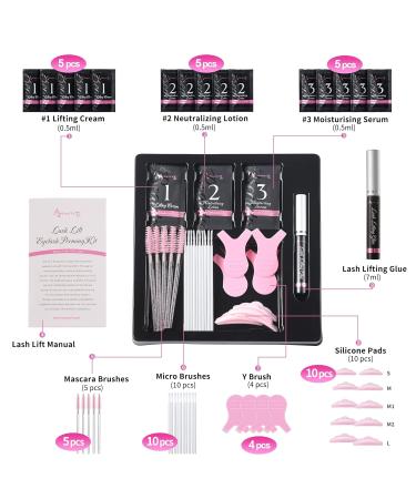 Beauty7 Lash Lift Kit - Professional Salon at Home for Eyelash Extension Curling and Perming (5 Pack) - Buy Online on SooperMarket.com