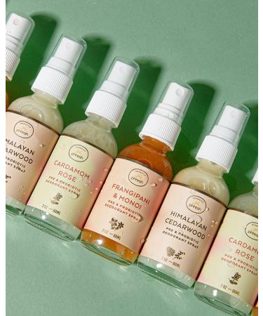 Honestly pHresh Natural Prebiotic & Probiotic Deodorant Spray - Baking Soda & Aluminum Free - 2 Fl Oz - Cardamom Rose - Buy Online on SooperMarket.com