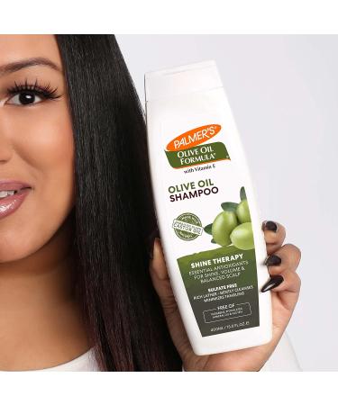 Palmers Olive Oil Smoothing Shampoo for Frizz-Prone Hair 13.5oz (Pack of 2) - Buy Online on SooperMarket.com