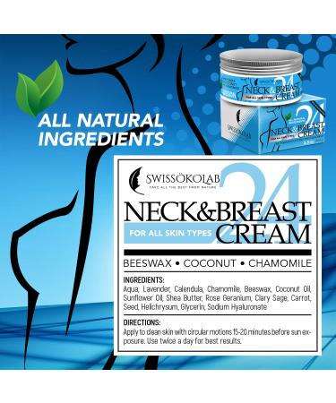 Natural Neck Firming Cream for Anti-Aging, Moisturizing & Skin Tightening - Buy Online on SooperMarket.com