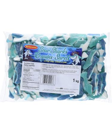 McCormicks Dino-Sours - Gummies - Bulk Candy Bag 1.8kg & Sour Sharks - Gummies - Bulk Candy 1 Kilogram - Buy Online on SooperMarket.com
