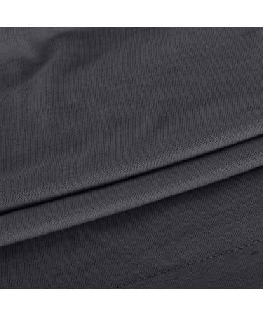 Women's Long Sleeve Color Block Fake Two Shirt - Gray Medium | Crew Neck Henley Button Up Blouse - Buy Online on SooperMarket.com