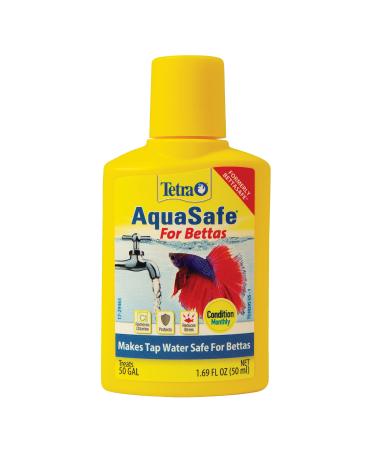 Tetra BettaSafe, aquarium Water Conditioner For Bettas, 1.69-Ounce, 50-Ml, Golds & Yellows, Model:16837
