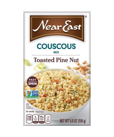 Near East Couscous Mix, Toasted Pine Nut (Pack of 12 Boxes), 5.6 Ounce (Pack of 12)