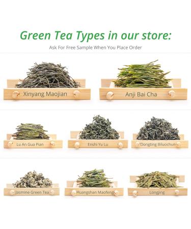 Oriarm 2023 Xihu Longjing Green Tea Loose Leaf - 500g - Spring Dragonwell Tea - Ecologically Grown - Chinese Long Jing Dragon Well Tea Leaves - Buy Online on SooperMarket.com
