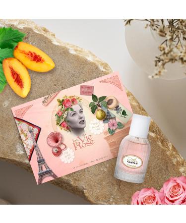 Un Air d'Antan Rose Perfume Spa Gift Basket Cherry Blossom 3PC - Buy Online on SooperMarket.com