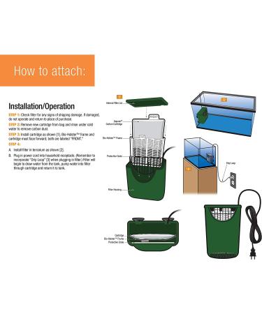Zilla Aquatic Reptile Internal Filter  20 Gallons - Buy Online on SooperMarket.com