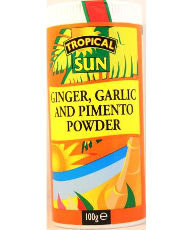 Tropical Sun Ginger Garlic & Pimento 100g