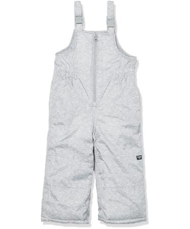 OshKosh B'Gosh Girls' Best Snow Bib Snowsuit 3T Heather Grey