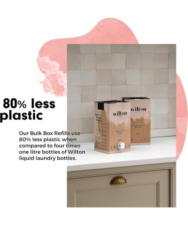 Wilton London Jasmine Fabric Conditioner Refill - 160 Washes | Plant-based & Biodegradable | 100% Recyclable | Essential Oils | 4L - Buy Online on SooperMarket.com