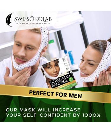 Face Slimming Strap V Line Mask | Double Chin Reducer | Chin Up Patch | Tightening Firming Lift Tape | V-Line Lifting Patches - Buy Online on SooperMarket.com