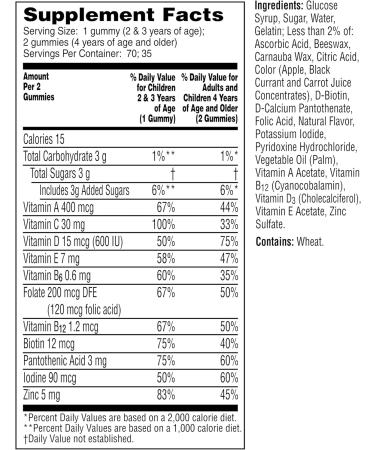 Buy Flintstones Children's Complete Multivitamin Gummies - 70 Count | Top-Rated International Shipping - Buy Online on SooperMarket.com