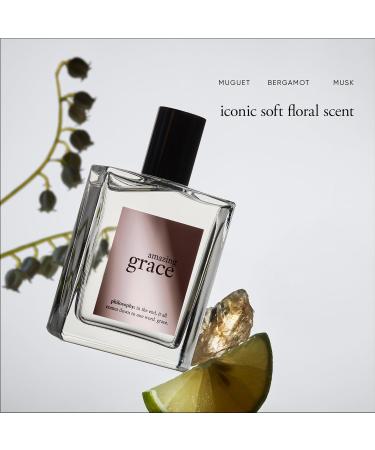 philosophy amazing grace eau de toilette bundle - Full Size & Travel Size with notes of bergamont lily and musk - Buy Online on SooperMarket.com