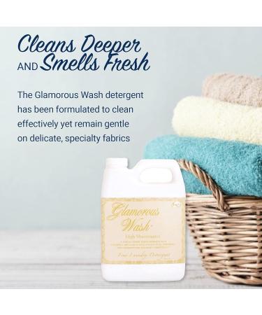 Tyler Glamorous Wash Liquid Laundry Detergent Gift Pack | 4x4 fl oz + Olivi Stain Remover Pen | Perfect for Clothes Linen Lingerie & Delicate Fabrics | International Shipping Available - Buy Online on SooperMarket.com