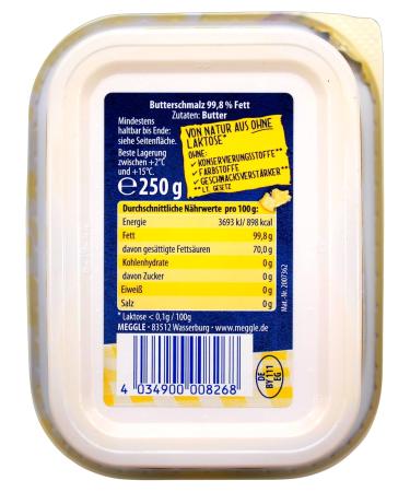 Buy Meggle Fine Butter Lard 12-Pack (2400g) - Premium Quality for International Shipping - Buy Online on SooperMarket.com