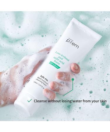 MAKEPREM Hydrating Cleansing Foam for Sensitive Dry Skin - 8.45 Fl Oz - Low pH 5.5 Face Wash with Naturally-derived Ingredients - Safe Me. Relief Moisture - Pack of 1 - Buy Online on SooperMarket.com