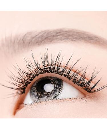 Natural Cluster Eyelash Extensions 8-14mm Mixed Pack - C Curl Fishtail Lashes 0.07mm - Buy Online on SooperMarket.com