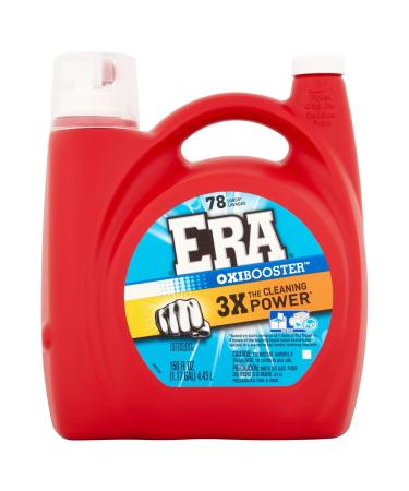Era 3X Oxibooster High Efficiency Liquid Laundry Detergent 78 Load 150 Ounce