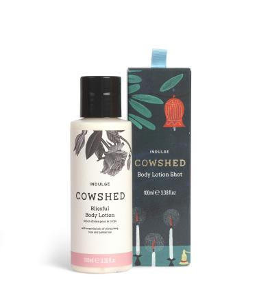 Cowshed Christmas Indulge Body Lotion Shot Tree Decoration Ylang-Lang Rose and Palmarosa essential oils 100 ml of Rose 100 ml (1 Pack)