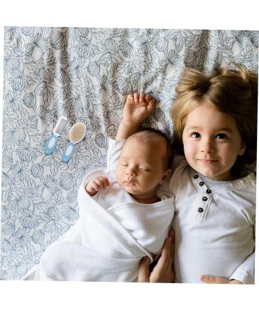 3pcs Wool Brush Baby Grooming Kit Newborn Shower Hair Clipper Cleaner Set - Buy Online on SooperMarket.com