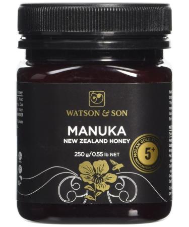 Watson & Son Black Label Manuka Honey Mgs5+ (Mgo100) 250G