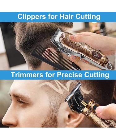 Suttik Professional Cordless Hair Clippers and Trimmers Set for Men - Rose Gold Beard Trimmer & Hair Cutting Kit - Buy Online on SooperMarket.com
