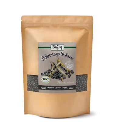 Biojoy ORGANIC Black Beans (1.5 kg) dried and whole without additives 1.5 kg (1 pack)