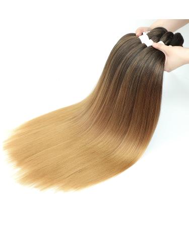 Xusuperb 30-Inch Ombre Braiding Hair Extensions - Pre-Stretched Kanekalon Soft Knotless Yaki Texture 3 Packs (T1B/30/27#) for Easy Braids - Buy Online on SooperMarket.com