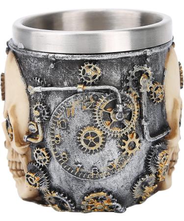 Men's Beard Shaving Bowl - Stainless Steel Soap Mug for Barbers & Home Use - Premium Quality Shaving Accessories - Buy Online on SooperMarket.com