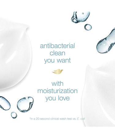 Dove Antibacterial Body Wash 22 oz - Hydrating for All Skin Types - 4 Count - Buy Online on SooperMarket.com