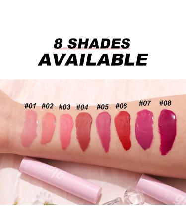 MUESCHER Glow Lip Balm | Vegan Plumping & Moisturizing Lip Care for Dry Cracked Lips | Tinted Dewy Shine Lip Balm (05 - Buy Online on SooperMarket.com