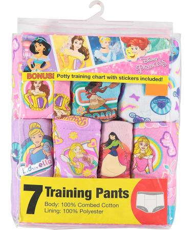Disney Girls Princess Potty Training Pants 7-Pack 3T | Printraining - Buy Online on SooperMarket.com
