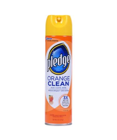 Pledge Wood Polish Orange 9.7 Ounce