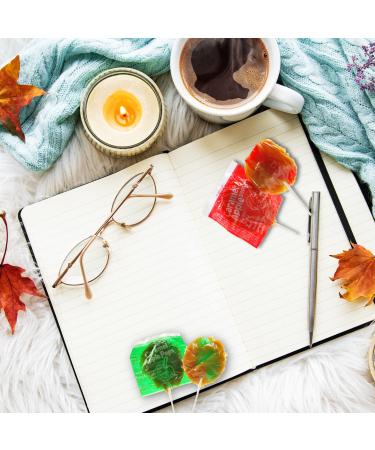 Caramel Apple Lollipops | Fall Themed Candy for Goodie Bags | Pack of 2 - Buy Online on SooperMarket.com