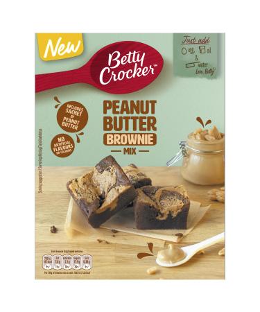 Betty Crocker Peanut Butter Brownie Mix 350.00 g (Pack of 1)