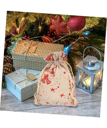 Anneome 1 Set Christmas Bag Calendars Christmas Sto The Xmas Hanging Bag Container Elk - Buy Online on SooperMarket.com