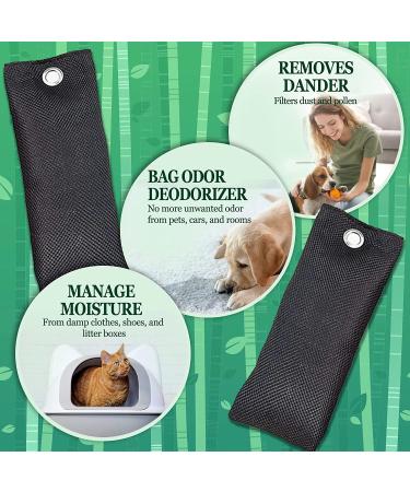 Synra Rabbit Deodorizer: Unscented Bamboo Charcoal Purifier & Moisture Absorber - 2 Pack - Buy Online on SooperMarket.com