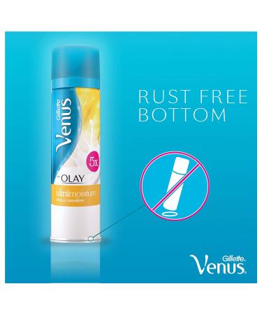 Gillette Venus with Olay UltraMoisture Vanilla Cashmere Women's Shave Gel 6oz - Pack of 6 - Buy Online on SooperMarket.com
