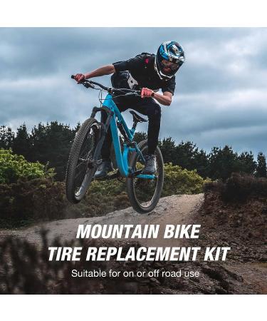 Chao YANG 26x1.95 Mountain Bike Tire Replacement Kit - Dual Compound 2C-MTB Tires with Double Tread Puncture Protection - 2-Pack for On/Off Road Use - Buy Online on SooperMarket.com