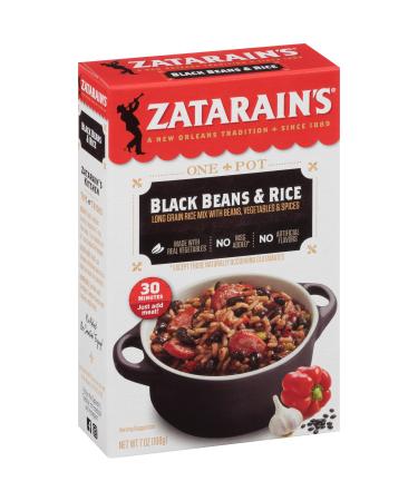 Zatarain's Black Beans & Rice, 7 oz (Pack of 12)