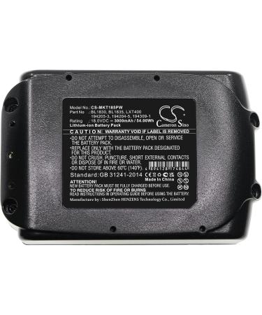 Buy PRUVA 3000mAh Battery for Makita XSF03M/XSH01Z/XSJ01Z - Compatible & High Capacity | International Shipping - Buy Online on SooperMarket.com