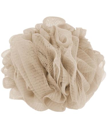 PARSA Beauty Bath Tuff Bath Sponge Peeling Shower Sponge Sponge Tulle Sponge beige 1 piece Bath Tuff Beige