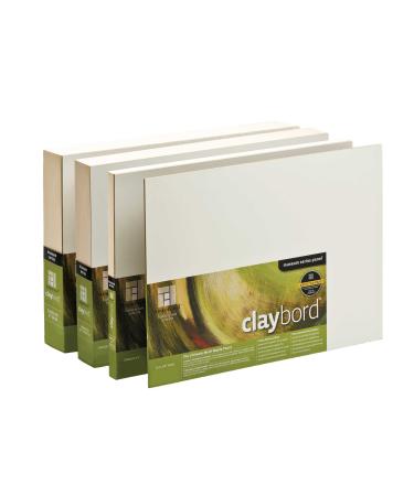 Ampersand Museum Series Claybord Panels for Paint and Ink, 1.5 Inch Depth Cradled, 30X30 Inch (CBSCG3030)
