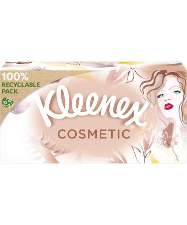 Kleenex Cosmetic Facial Tissue Box - Extra Soft 3-Ply 24 x 80 Tissues | International Shipping - Buy Online on SooperMarket.com