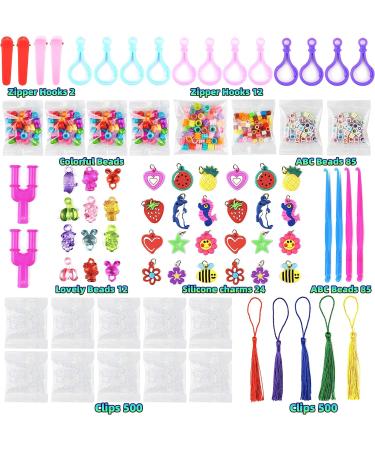 MUDO NEST 20000+ Loom Bands Kit | DIY Rubber Bands Kit with 38 Colors, 500 Clips, 40 Charms | Loom Bracelet Making for Kids - Buy Online on SooperMarket.com
